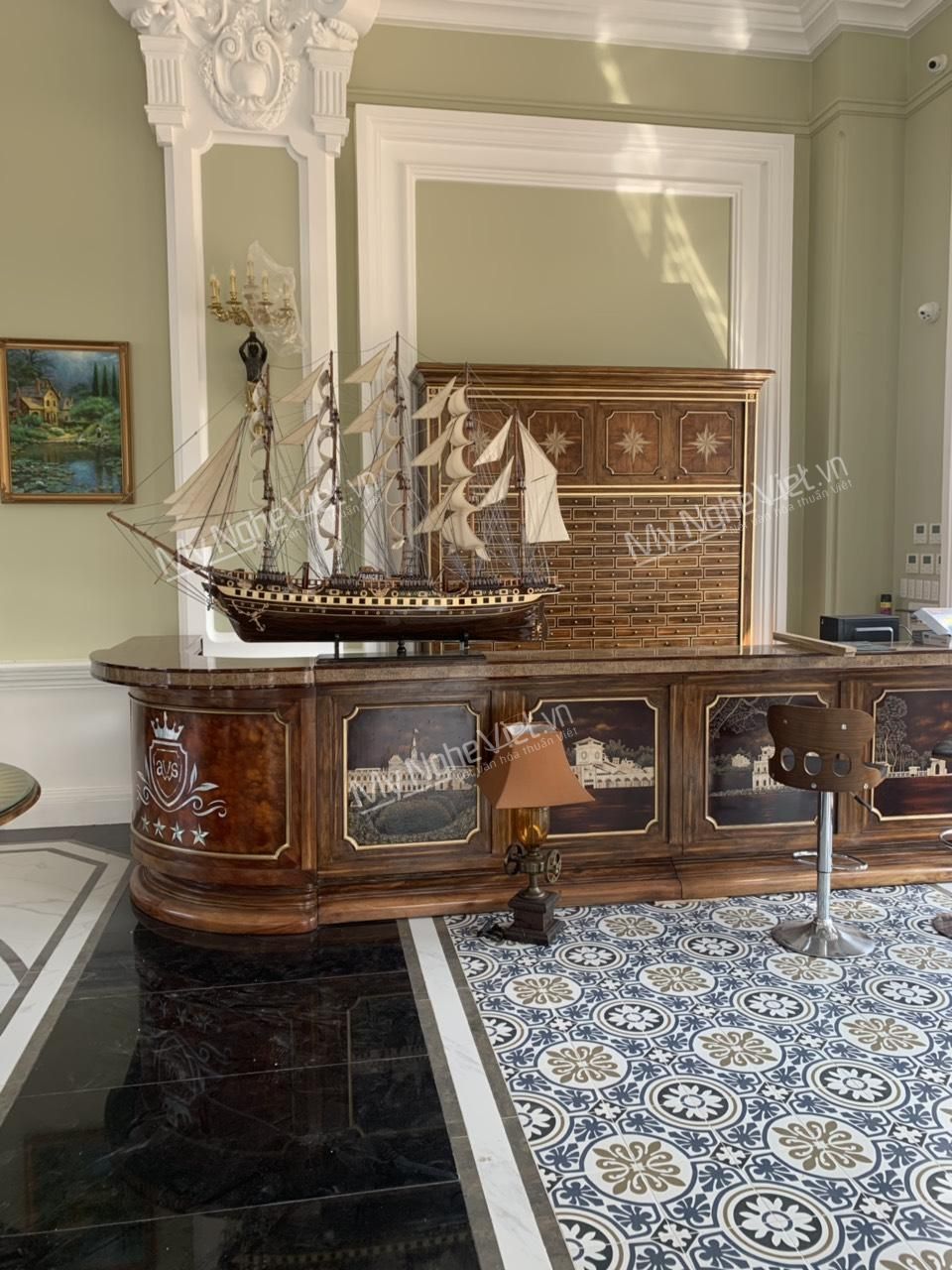 Quà tặng tàu thuyền phong thủy