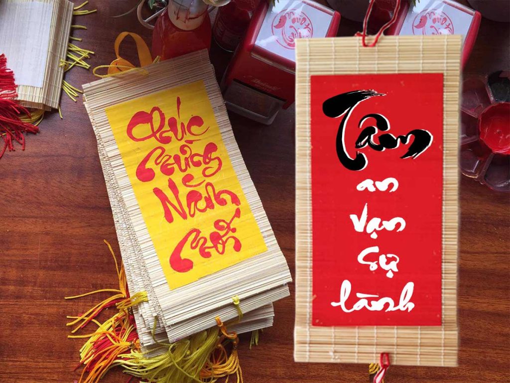 Quà tặng tranh thư pháp ý nghĩa