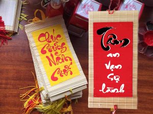 Quà tặng tranh thư pháp ý nghĩa