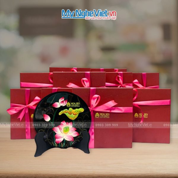 Tranh Sơn Mài In Logo Theo Yêu Cầu