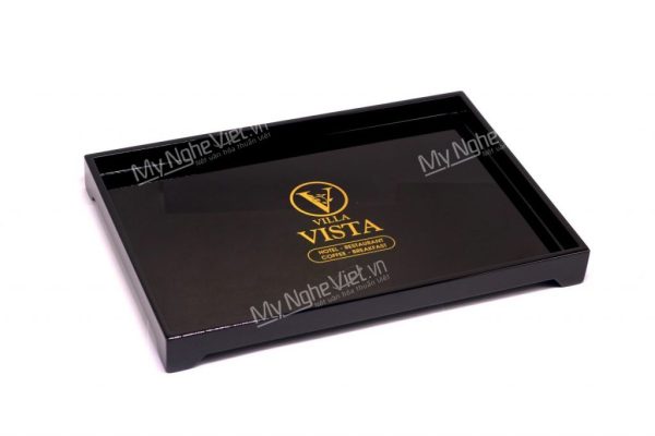 Bộ đồ dùng khách sạn sơn mài đen bóng cao cấp - Hình ảnh 4
