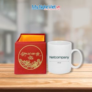 Ly Sứ Bát Tràng Quai C Men Trắng