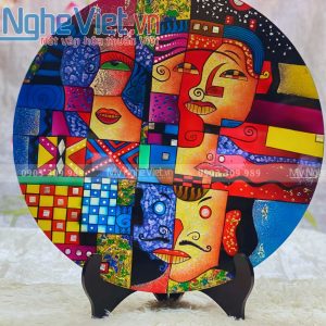 Tranh Đĩa SM Picasso D45cm MNV-TD458 đủ mẫu