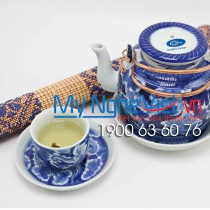 Bộ Bình Trà Gốm Tách Rồng MNV-BTI003 - INTIMEX GROUP (HÀNG ĐẶT)