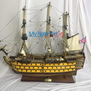 Mô Hình Thuyền Chiến Cổ HMS Victory (Thân 80)-MNV-TB32