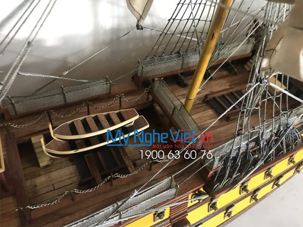 Mô Hình Thuyền Chiến Cổ HMS Victory (Thân 80)-MNV-TB32 - Hình ảnh 2